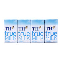 Sữa Tươi Tiệt Trùng Ít Đường TH True Milk Lốc 4 Hộp x 110ml
