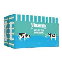 Sữa tươi tiệt trùng không đường Vinamilk 100% - Thùng 12 Hộp 1 Lít