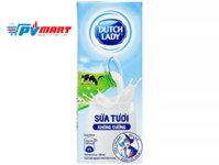 Sữa tươi tiệt trùng không đường Dutch Lady 180ml