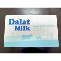 Sữa Tươi Tiệt Trùng- Không Đường 180ml - Đà lạt milk