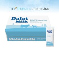 Sữa Tươi Tiệt Trùng Không Đường Đà Lạt Milk  – Tươi Ngon, Dinh Dưỡng 180ml x 48 hộp