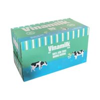 Sữa tươi tiệt trùng không đường Vinamilk 100% Sữa tươi hộp 1 lít