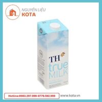 Sữa tươi tiệt trùng nguyên chất không đường TH true MILK hộp 1 lít
