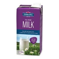 Sữa Tươi Tiệt Trùng Nguyên Kem, Full Cream Milk, 3.4% Fat (1L) - EMBORG