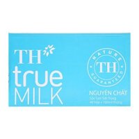 Sữa Tươi Tiệt Trùng Nguyên Chất TH True Milk Thùng 48 Hộp x 180ml