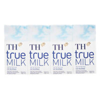 Sữa tươi tiệt trùng TH true Milk có đường 180ml (lốc 4 hộp)