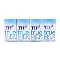 Sữa tươi tiệt trùng TH True Milk 110ml, ít đường – Lốc