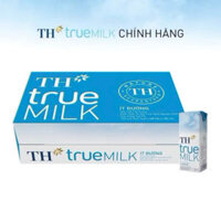 Sữa tươi tiệt trùng TH True Milk ít đường 180ml Thùng