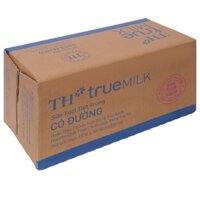 Sữa tươi tiệt trùng TH true MILK thùng 48 bịch có đường 220 ml (từ 1 tuổi)