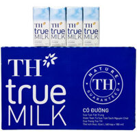 Sữa tươi tiệt trùng TH True Milk có đường 180ml(Thùng)