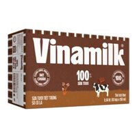 Sữa tươi tiệt trùng vị Socola Vinamilk - Thùng 48 hộp 180ml