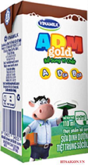 Sữa tươi tiệt trùng Vinamilk ADM 110ml - 4 hộp/ vỉ