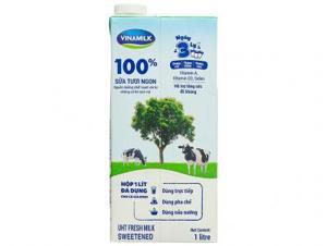 Sữa tươi tiệt trùng Vinamilk có đường 1L