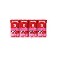 Sữa Tươi Tiệt Trùng Vinamilk Dâu 110ml - Lốc 4 hộp (Lốc)