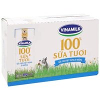 Sữa tươi tiệt trùng Vinamilk ít đường - 180 ml