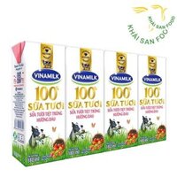 Sữa Tươi Tiệt Trùng Vinamilk 180Ml (Dâu)