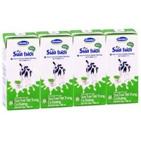 Sữa Tươi Tiệt Trùng Vinamilk Có Đường 180ml