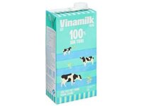 Sữa tươi tiệt trùng VINAMILK không đường hộp 1L – Thùng 12 hộp x 1L
