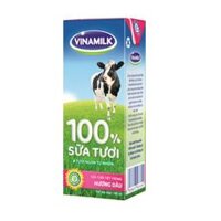 Sữa Tươi Tiệt Trùng Vinamilk Dâu 180ml