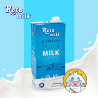 Sữa Tươi Úc Tiệt Trùng Reta Milk Không Đường 1L