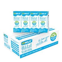 Sữa Tươi UHT Nguyên Chất VPMilk Đà Lạt True Milk 180ml