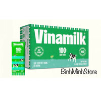 Sữa Tươi Vinamilk 100% 180ml Có Đường/ Ít Đường  Thùng 48 hộp ( Date mới nhất )