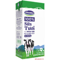 SỮA TƯƠI VINAMILK 100% CÓ ĐƯỜNG 1L