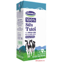 SỮA TƯƠI VINAMILK 100% KHÔNG ĐƯỜNG 1L