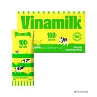 Sữa tươi vinamilk 180ml 100%
