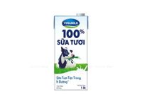 Sữa tươi Vinamilk ít đường – hộp 1 lít