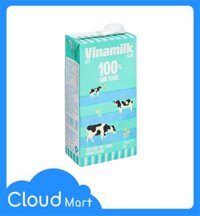 Sữa tươi Vinamilk (không đường) 1L – Hộp