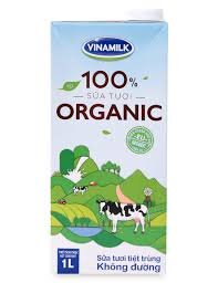 Sữa tươi vinamilk ORGANIC 100% 1L