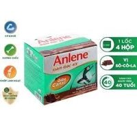 Sữa uống Anlene hương socola 125ml x 4