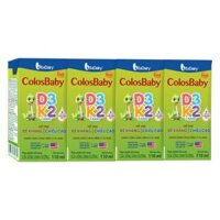 Sữa Uống Dinh Dưỡng Colosbaby Gold D3K2 110ml (lốc 4 hộp)