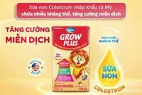 Sữa uống dinh dưỡng Dielac Grow Plus sữa non hộp 110ml – vỉ 4 hộp