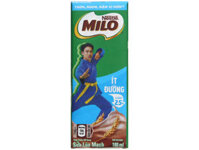 Sữa uống dinh dưỡng lúa mạch Nestlé® Milo ít đường 180ml (Lốc)