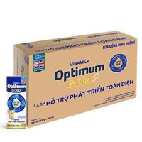 Sữa uống dinh dưỡng Optimum Gold 180ml (Thùng 48 Hộp)