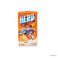 Sữa Uống Trái Cây Hero Vinamilk Hương Cam 110ml