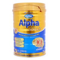 Sữa Vinamilk Dielac Alpha Gold số 2 cho trẻ từ 6 đến 12 tháng hộp 900g