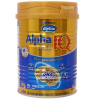 Sữa Vinamilk Dielac Alpha Gold số 2 cho trẻ từ 6 đến 12 tháng hộp 400g