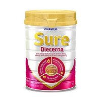 Sữa Vinamilk Sure Diecerna 900gr - Dinh dưỡng dành cho người đái tháo đường, tiền đái tháo đường và đái tháo đường thai kỳ