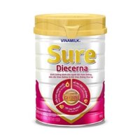 Sữa Vinamilk Sure Diecerna 900gr - Dinh dưỡng dành cho người đái tháo đường, tiền đái tháo đường và đái tháo đường thai