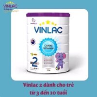 Sữa Vinlac 2 cho bé 3-10 tuổi, 900g