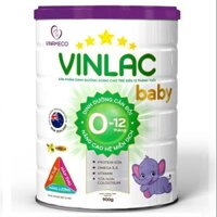 Sữa Vinlac Baby cho bé từ 0 đến 12 tháng hộp 900g