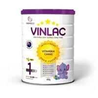 Sữa VINLAC BABY, SỐ 1, 2 hộp 900g (DATE 6/2023)