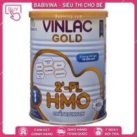 Sữa Vinlac Gold 1 400g | Trẻ 0 - 24 Tháng Tuổi | Tác Động Sâu Vào Hệ Tiêu Hóa, Giúp Bé Tăng Cân Khoa Học | Hãng VINAMECO Việt Nam | BABIVINA Hàng Chính Hãng