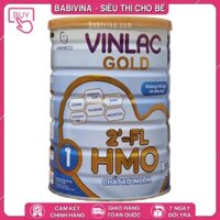 Sữa Vinlac Gold 1 900g | Trẻ 0 - 24 Tháng Tuổi | Tác Động Sâu Vào Hệ Tiêu Hóa, Giúp Bé Tăng Cân Khoa Học |Hãng VINAMECO Việt Nam | BABIVINA Hàng Chính Hãng