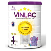 Sữa Vinlac số 1 cho trẻ từ 6 đến 36 tháng hộp 900g