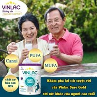 Sữa Vinlac Sure Gold , Bổ Sung Canxi, Giảm Đau Xương Khớp và phòng chống loãng xương