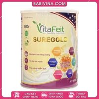 Sữa VitaFeit Sure Gold 900g | Dinh Dưỡng Chuyên Biệt Giàu Đạm, Cao Năng Lượng Cho Người Mới Ốm Dậy, Suy Yếu, Kém Hấp Thụ | Mua Sữa Chính Hãng, Giá Rẻ Nhất Tại Babivina